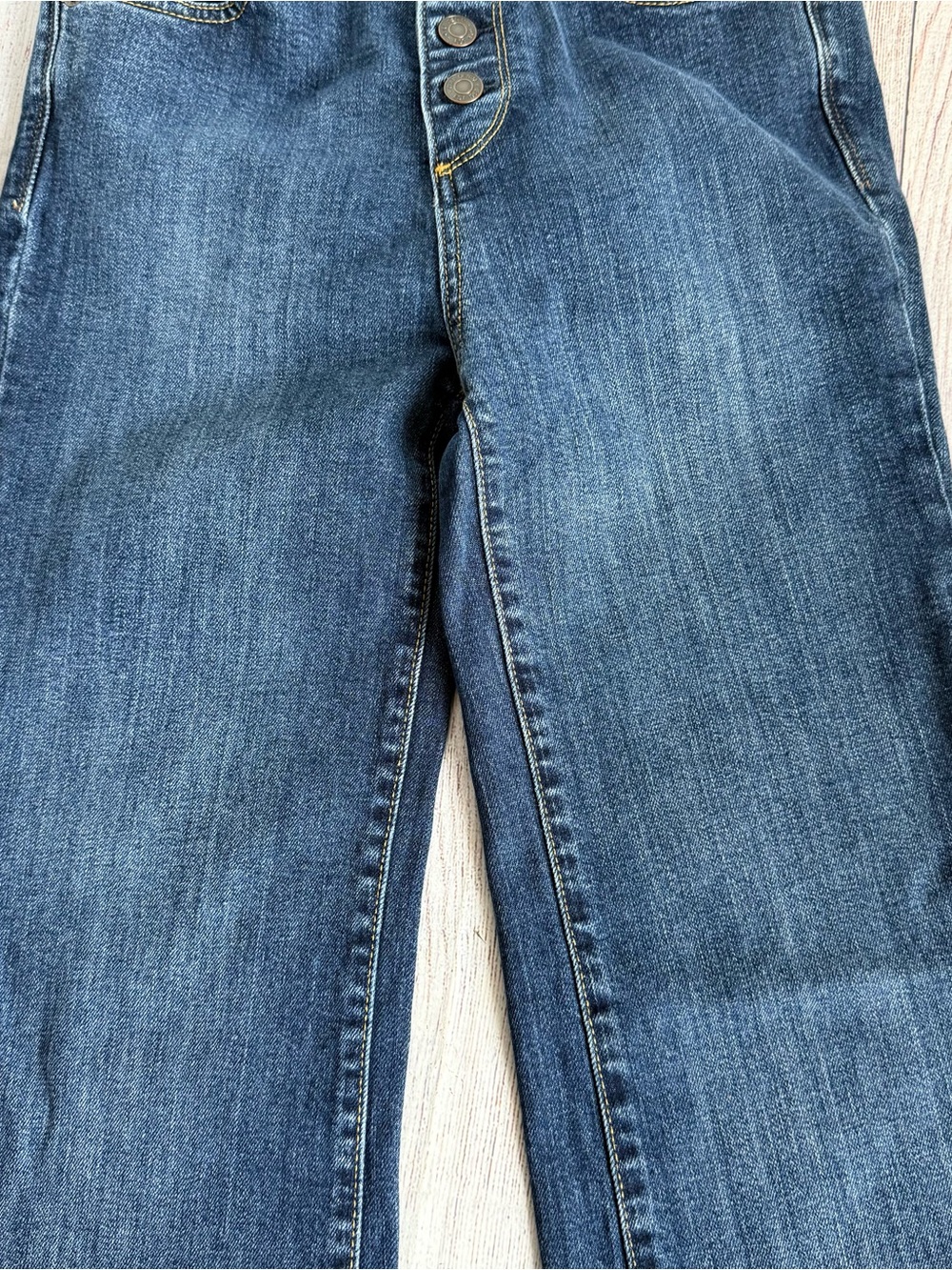 GAP Authentic Flare High Rise Button Fly Jeans 27 R - Picture 8 of 8